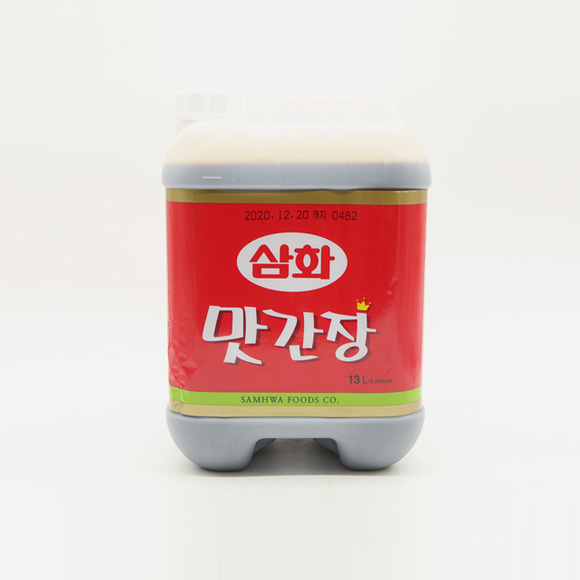 업소용 대용량 덕용말통) 삼화 맛간장 13L