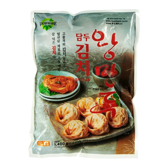 담두 냉동 김치 왕만두 1.4kg