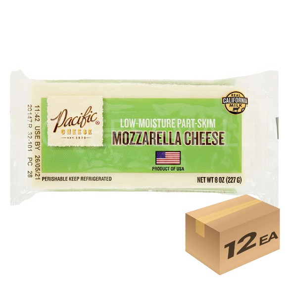 1박스) 범호 냉장 퍼시픽 모짜렐라 치즈 227g x 12개입